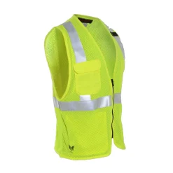 NSA VIZABLE FR Hi-Vis Deluxe Anti-Static Mesh Vest - Type R Class 2 VNT99509M
