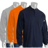 PIP AR/FR Long Sleeve Henley 385-FRHN
