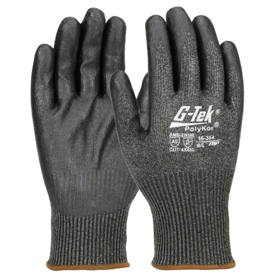 PIP G-Tek PolyKor A5 Cut 13 Gauge Seamless Knit Blended Gloves (Dozen Pairs) 16-354