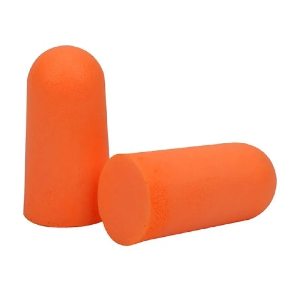 PIP Safety Mega Bullet Uncorded Disposable Soft Polyurethane Foam Ear Plugs - NRR 32 (Box of 200) 267-HPF210