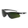 PIP Safety / West Chester Semi-Rimless Safety Glasses with Black Frame, IR Filter Shade 5.0 Lens and Anti-Scratch Coating, Black, OS 250-AN-10119