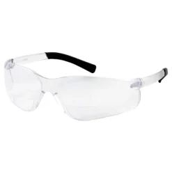 PIP Safety Zenon Z13R Rimless Safety Readers w/ Clear Temple; Clear Lens and Anti-Scratch Coating - +2.00 Diopter 250-26-0020