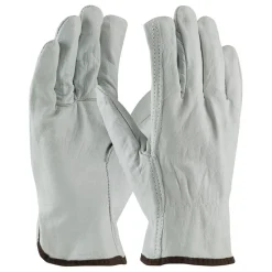 PIP Top Grain Cowhide Leather Straight Thumb Drivers Glove (12 Pack)