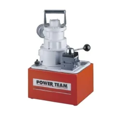 Power Team Air Hydraulic Pump Double Acting 2.5 Gallon PA554