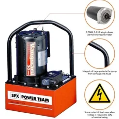 Power Team Electric Hydraulic Pump - Double Acting PE304