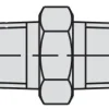 Power Team SPX Male Connector Hydraulic 1-11/16” long, 1 /4” NPTF male ends. 9690