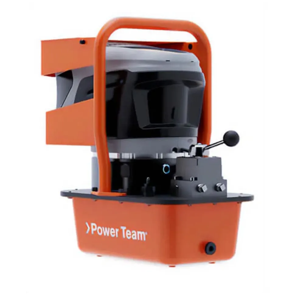 Power Team SPX 3-Way 3-Position Pump, Tandem Center, 4.8 L Useable Oil Cap, 9520 Valve PB43MH1P-1