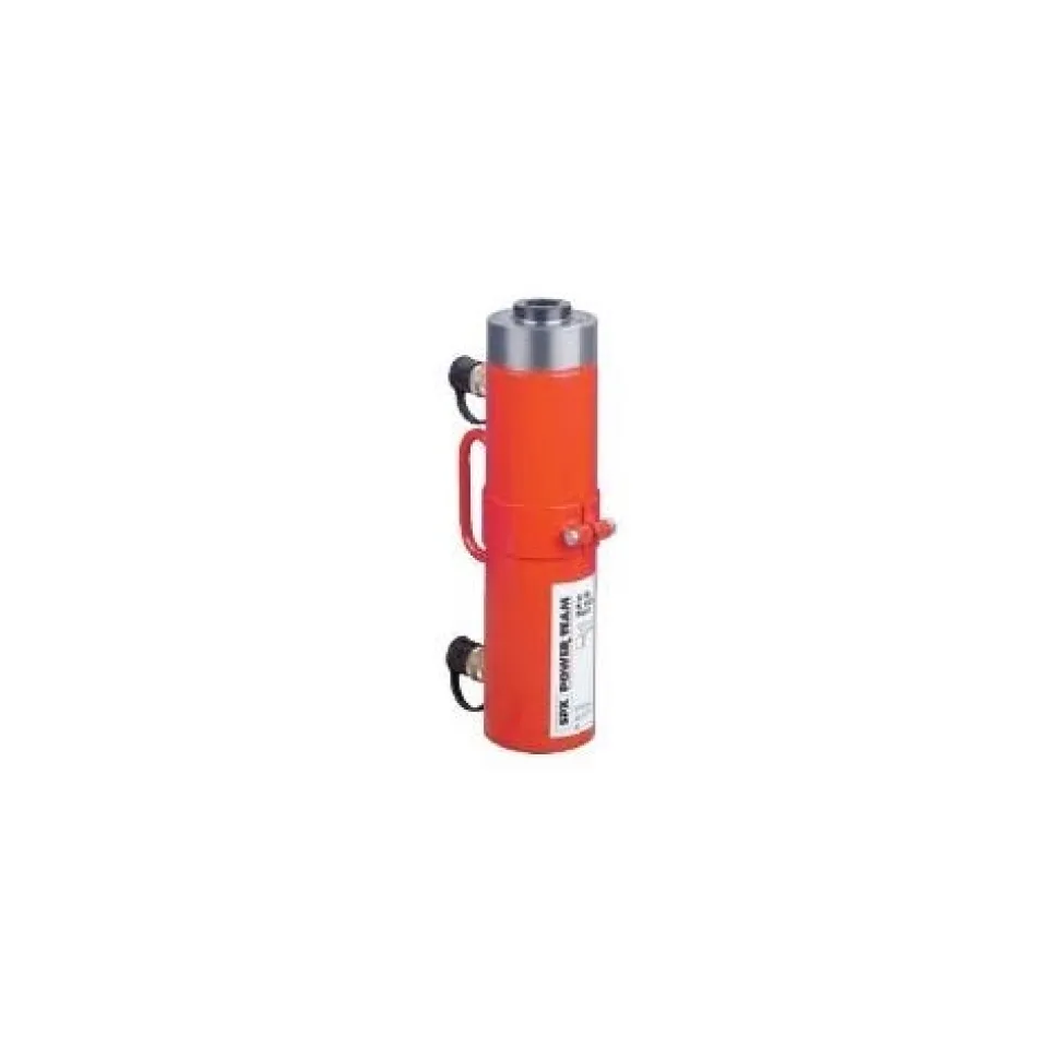 Power Team 60 Ton Hydraulic 10-1/8" Double Acting Cylinder Center RH6010