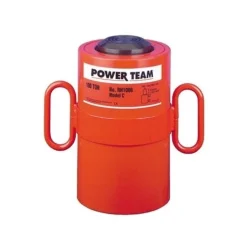 Power Team 200 Ton Hydraulic 8" Double Acting Cylinder Center Hole RH2008