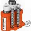 Power Team 100 Ton Hydraulic 5" Dual Single Acting Cylinders Center Hole RT1004