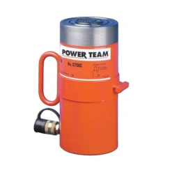 Power Team 55 Ton Hydraulic 4" Single Acting Cylinder Spring Return C554C