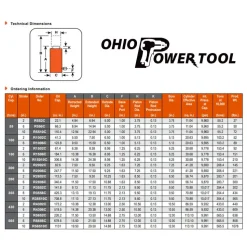 Power Team 55 Ton Hydraulic 6