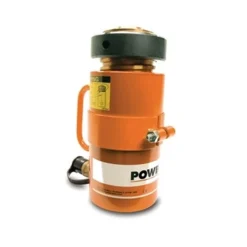 Power Team 200 Ton Hydraulic 2" Single-Acting Locking Collar Cylinder R2002L