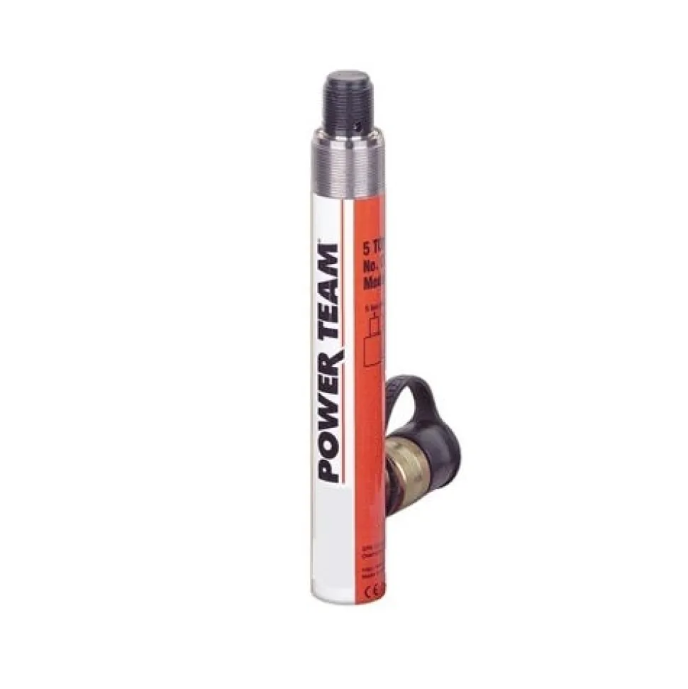 Power Team 10 Ton Hydraulic 10" Threaded Base Spring Return Cylinder C1010CBT