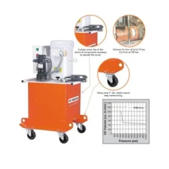 Power Team Up to 1000 Ton Electric Hydraulic Pump - Double Acting PE4004S