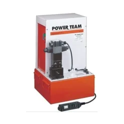 Power Team Up to 400 Ton Electric Hydraulic Pump - Double Acting PQ1204