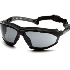 Pyramex Isotope Gray H2MAX Anti-Fog Lens with Black Frame GB9420STM