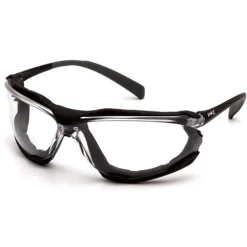 Pyramex Proximity Clear H2MAX Anti-Fog Lens Black Frame SB9310STM