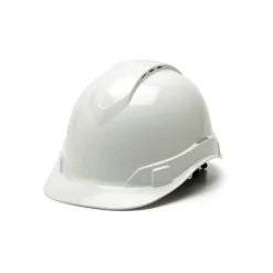 Pyramex Ridgeline Cap Style Hard Hat White Class C Vented HP44110V