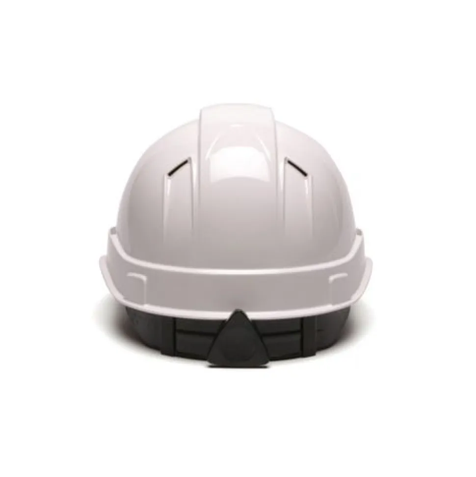 Pyramex Ridgeline Cap Style Hard Hat White Class C Vented HP44110V