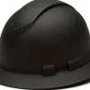 Pyramex Safety Pyramex Safety - Matte Black Graphite Pattern Ridgeline Vented Full Brim 4 Pt Ratchet Suspension HP54117V