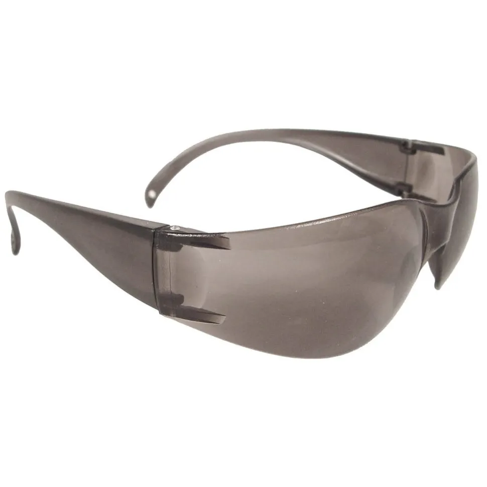 Radians Mirage USA Safety Eyewear - Smoke Frame - Smoke Lens MR0120ID USA