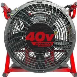 RAMFAN 40V BrushlessPPV 18", w/ 2x R2-40V PRO-CONNECT Bluetooth Batteries EL5500-2PK