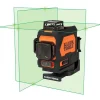 Rechargeable Self-Leveling Green Planar Laser Level w/ Digital Level with Programmable Angles