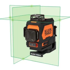 Rechargeable Self-Leveling Green Planar Laser Level w/ Digital Level with Programmable Angles