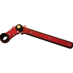Reed L2N1ADJ Thru-Bolt 2-in-1 Dual Socket Adjustable Ratchet Wrench 02695