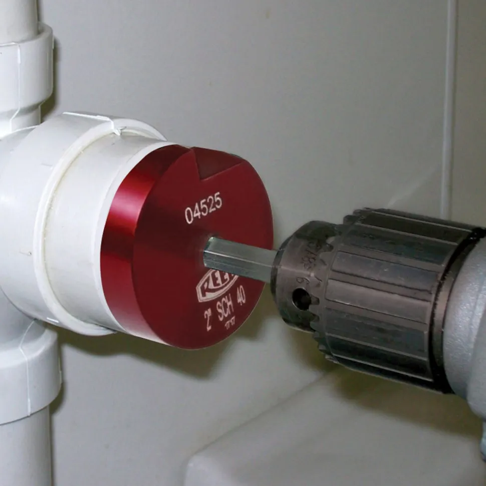Reed PPR200 2" Clean Ream Extreme Plastic Pipe Fitting Reamer 04525