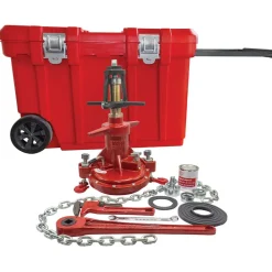 Reed TM1100 3/4" - 1" Direct Tapping Machine Kit 09300