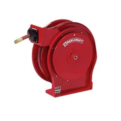 Reelcraft 1/2" x 50' Premium Duty Air/Water Hose Reel w/ Hose 300psi A5850 OLP
