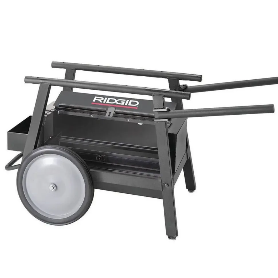 RIDGID 200A Threading Machine Cabinet Stand with Universal Wheels 92467