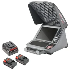 Ridgid CS12x SeeSnake Digital Recording Monitor Wi-Fi w/18V Charger & (2) 2.5Ah 18V Batteries 57288