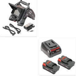 RIDGID CS6x VERSA SeeSnake Digital Recording Monitor Wi-Fi Battery Kit 64968