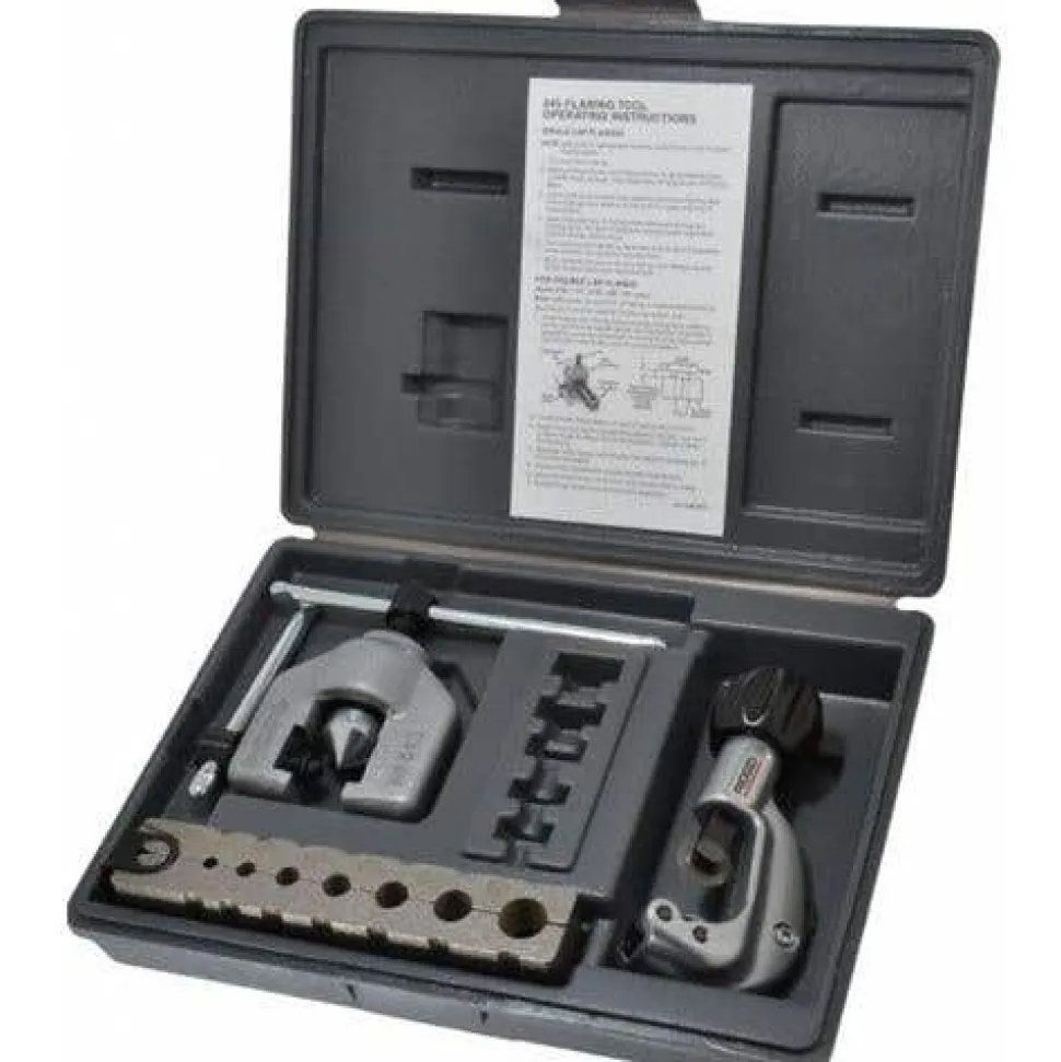 RIDGID 345-DL 45 SAE Double Flares w/No. 150 Tubing Cutter and Case Kit 33927
