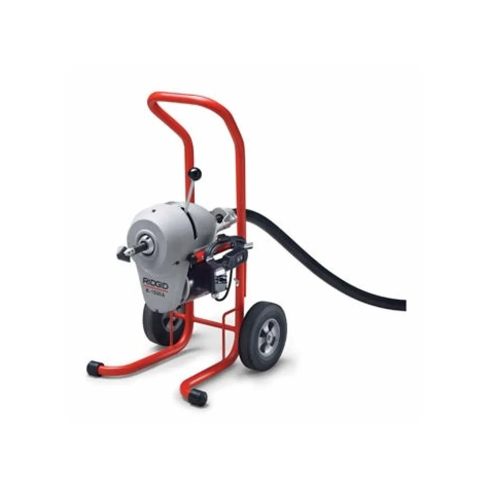 RIDGID K-1500A Sectional Drain Cleaning Machine - 105' C-11 Cable 23712