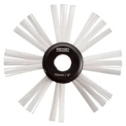 RIDGID K9-306 3" Nylon Cleaning Brush For 3/8" Cable 68958