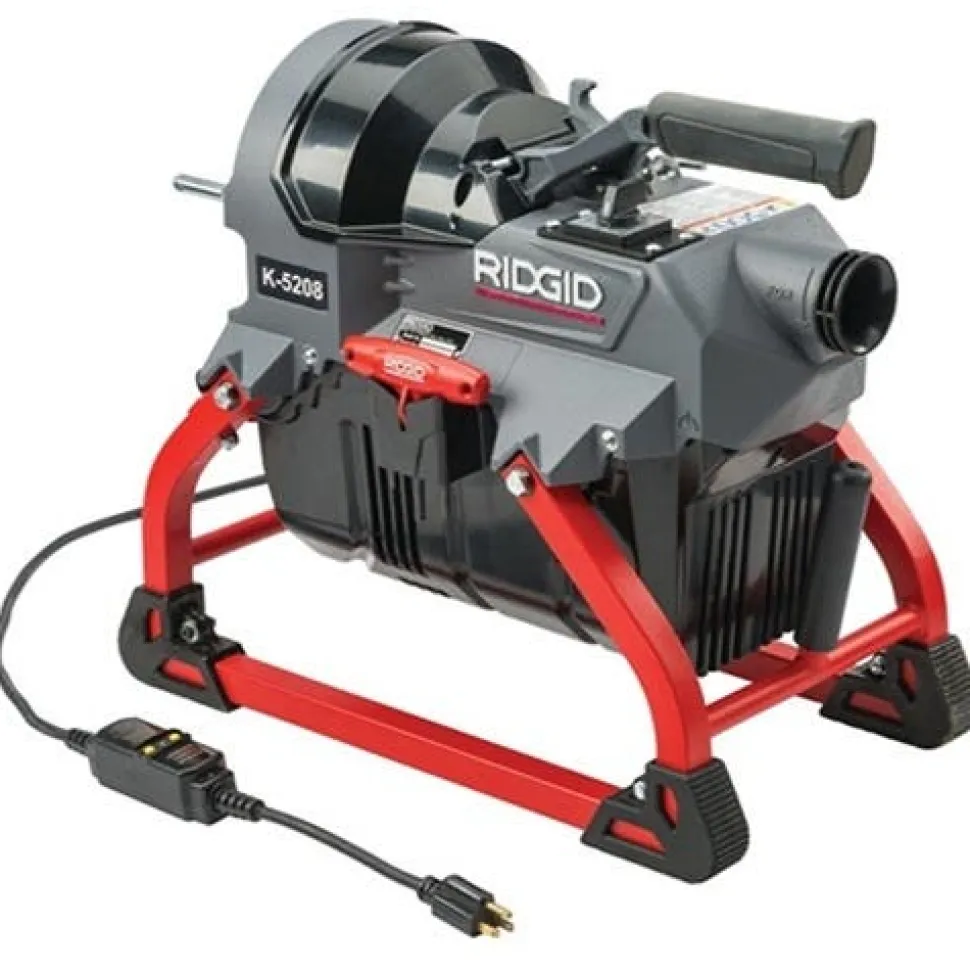 RIDGID K-5208 Sectional Drain Cleaner with Guide Hose *NO CABLE* 61688