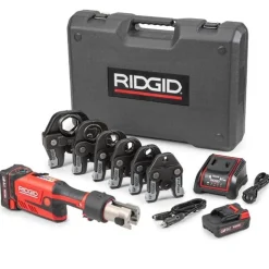 Ridgid RP 351 Cordless Press Tool Kit w/ ProPress Jaws (1/2" - 2") 67178