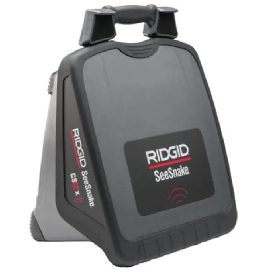 RIDGID SeeSnake Camera CS12x Monitor 200' HDR TruSense Self-Leveling Reel Battery Kit 63603 + 57288