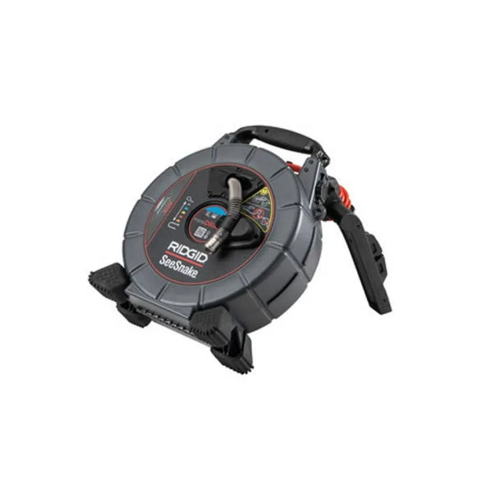 RIDGID SeeSnake microDRAIN APX 65' High-Flex Cable w/ TruSense Pipe Inspection Camera 70023