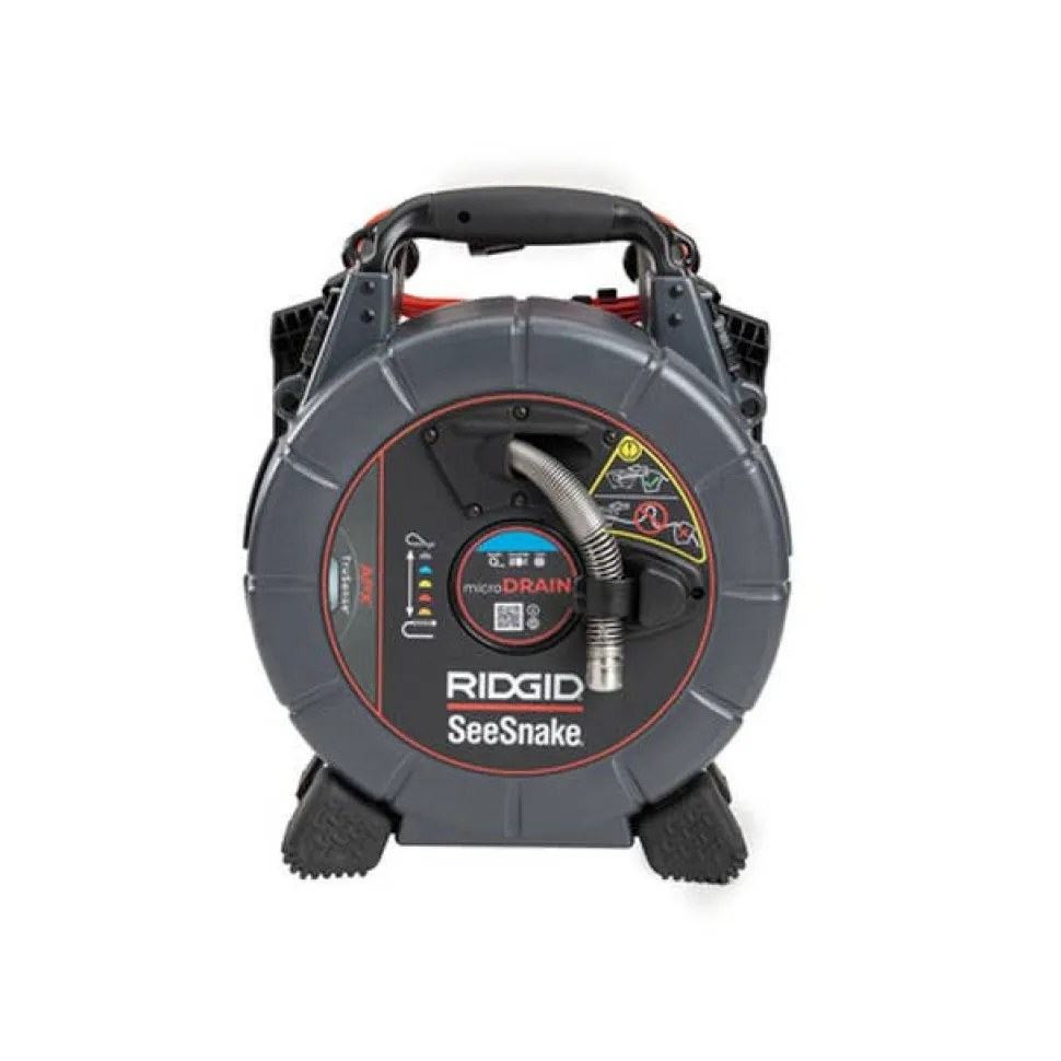RIDGID SeeSnake microDRAIN APX CSx Via 65' High-Flex Cable TrueSense Camera 70023 + 66528