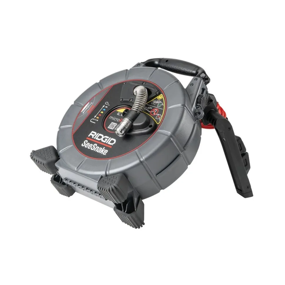 RIDGID SeeSnake microREEL 100' APX & CSx Via System w/ TruSense 78118