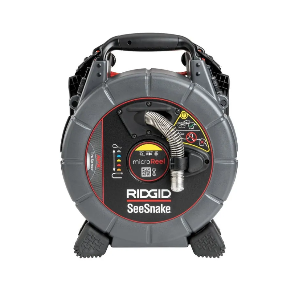 RIDGID SeeSnake microREEL 100' APX & CSx Via System w/ TruSense 78118
