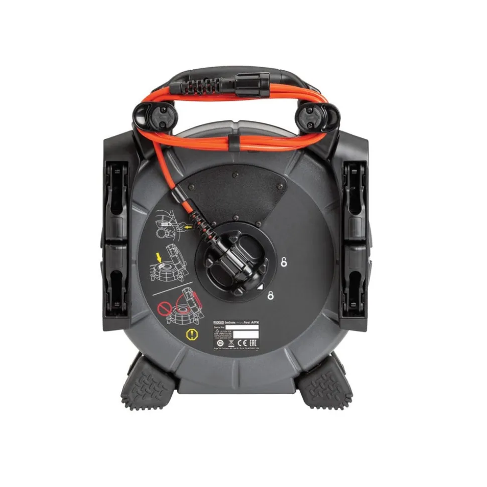 RIDGID SeeSnake microREEL 100' APX & CSx Via System w/ TruSense 78118