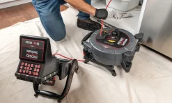 RIDGID SeeSnake microREEL 100' APX & CSx Via System w/ TruSense 78118