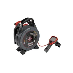 RIDGID SeeSnake microREEL 100' Mid-Flex Cable with CA-350 Monitor Kit 70728