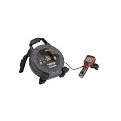RIDGID SeeSnake microREEL 100' Mid-Flex Cable with CA-350 Monitor Kit 70728